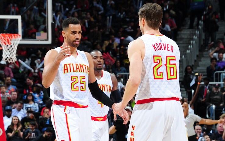 Thabo Sefolosha e Kyle Korver ai tempi degli Hawks Thabo Sefolosha e Kyle Korver ai tempi degli Hawks