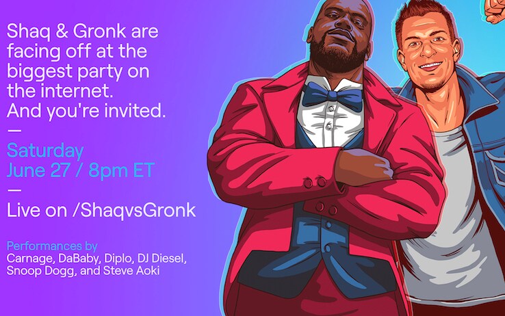 Shaq & Gronk: che coppia Shaq & Gronk: che coppia