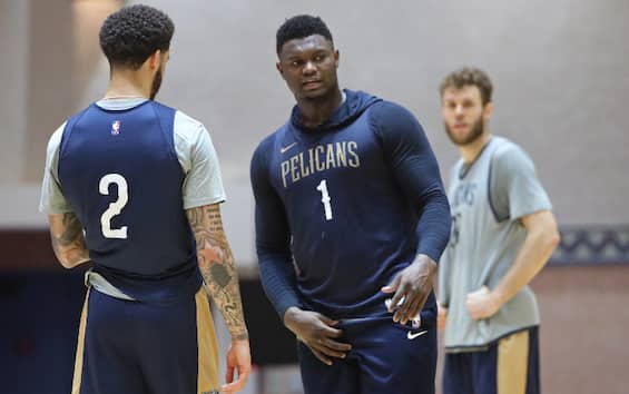 Nba Zion Williamson Ritorna Nella Bolla E Inizia La Quarantena Sky Sport