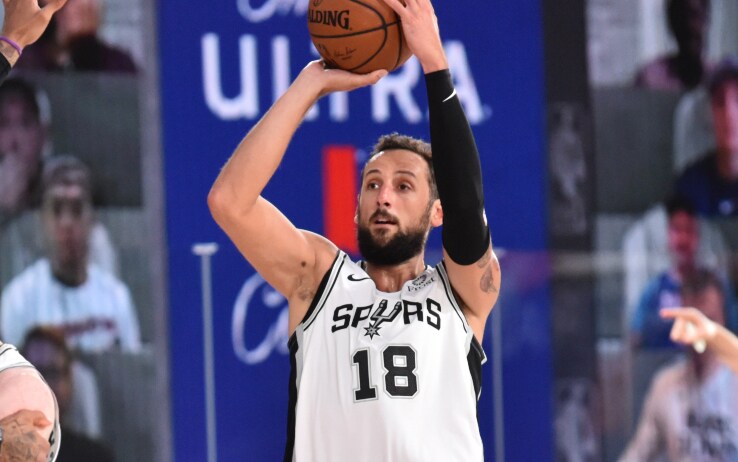 San Antonio alla terza di file, Belinelli ancora in doppia cifra San Antonio alla terza di file, Belinelli ancora in doppia cifra