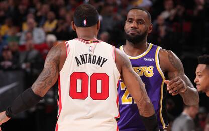 Sfida James-Anthony: “Fosse venuto ai Lakers…”