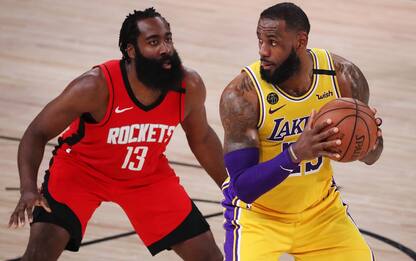 Lakers-Rockets, stanotte gara-5: i protagonisti