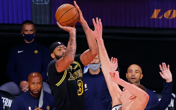 Lakers maglia nera on sale