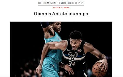 TIME 100, le persone più influenti: Antetokounmpo