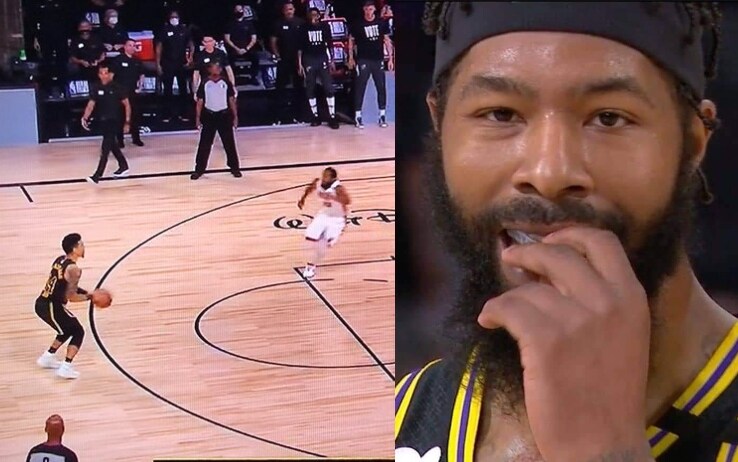 Danny Green Sbaglia Da Solo Morris Butta Via La Palla L Ultimo Possesso Lakers Video Sky Sport