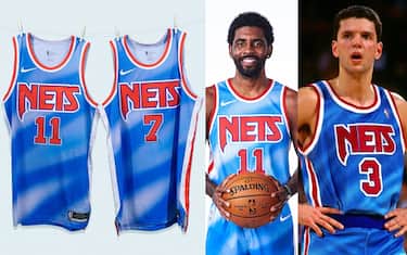 Nets, maglie in onore della storia in New Jersey