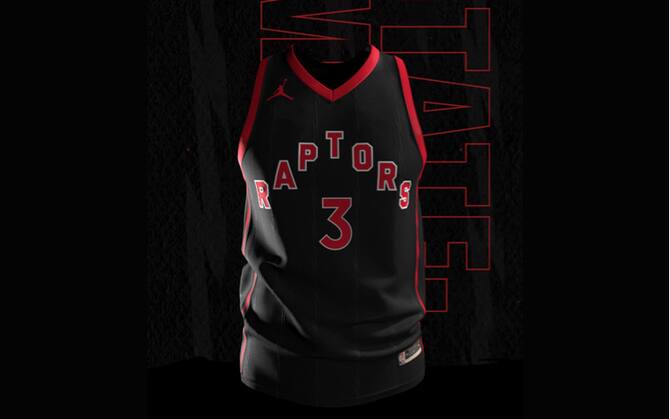 NBA le nuove maglie dei Toronto Raptors per il 2020 21. FOTO