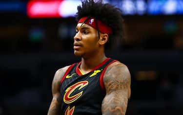 MINNEAPOLIS, MN - DECEMBER 28: Kevin Porter Jr. #4 of the Cleveland Cavaliers looks on in the first quarter during the game against the Minnesota Timberwolves at Target Center on December 28, 2019 in Minneapolis, Minnesota. NOTE TO USER: User expressly acknowledges and agrees that, by downloading and or using this Photograph, user is consenting to the terms and conditions of the Getty Images License Agreement. (Photo by David Berding/Getty Images)