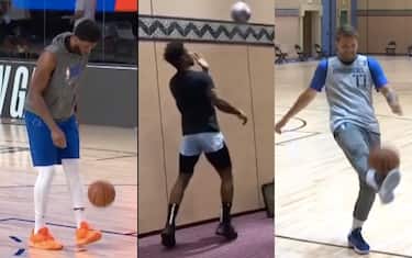 Chi è il giocatore NBA più forte a calcio? VIDEO