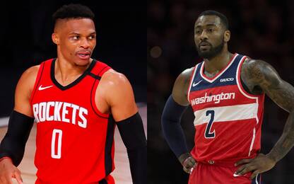 Westbrook per Wall: Rockets e Wizards ne parlano