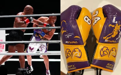Tyson vs. Jones, guantoni in ricordo di Kobe. FOTO
