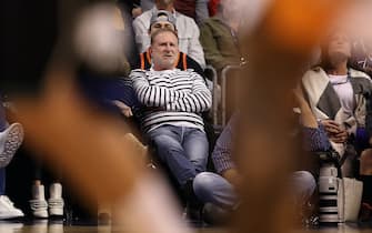 PHOENIX, ARIZONA - MARCH 04:  Robert Sarver, owner of the Phoenix Suns, looks on during the second half of the NBA game against the Milwaukee Bucks at Talking Stick Resort Arena on March 04, 2019 in Phoenix, Arizona. The Suns defeated the Bucks 114-105.  (Photo by Christian Petersen/Getty Images)