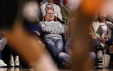 PHOENIX, ARIZONA - MARCH 04:  Robert Sarver, owner of the Phoenix Suns, looks on during the second half of the NBA game against the Milwaukee Bucks at Talking Stick Resort Arena on March 04, 2019 in Phoenix, Arizona. The Suns defeated the Bucks 114-105.  (Photo by Christian Petersen/Getty Images)