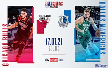 NBA Sundays: Dallas-Chicago su Sky Sport alle 21