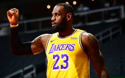 Torna LeBron: Pacers-Lakers LIVE alle 19 su Sky