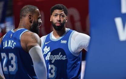 Allarme Lakers: AD si ferma per tendine d’Achille