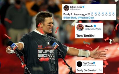 “Brady il GOAT”: le reazioni del mondo NBA al SB