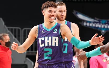 NBA, LaMelo Ball da record: prestazione come Luka Doncic e ...