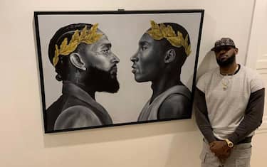 Il ricordo di LeBron a Kobe e Nipsey Hussle. FOTO