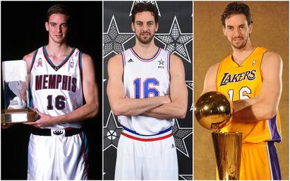 Pau Gasol torna al Barcellona: la sua carriera NBA