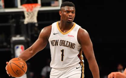 Stiramento per Zion Williamson: fuori 3 settimane