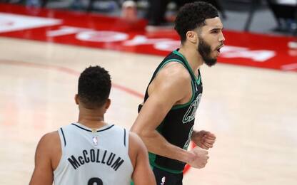Tatum da impazzire: super tripla e vittoria. VIDEO