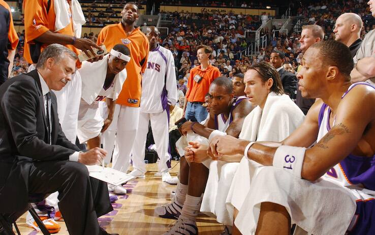 Shawn Marion in maglia Suns