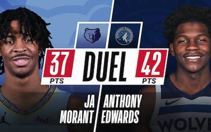 Morant vs Edwards show: "La NBA è in buone mani"