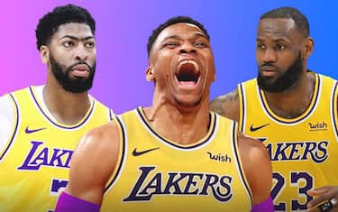 Russell Westbrook ai Los Angeles Lakers