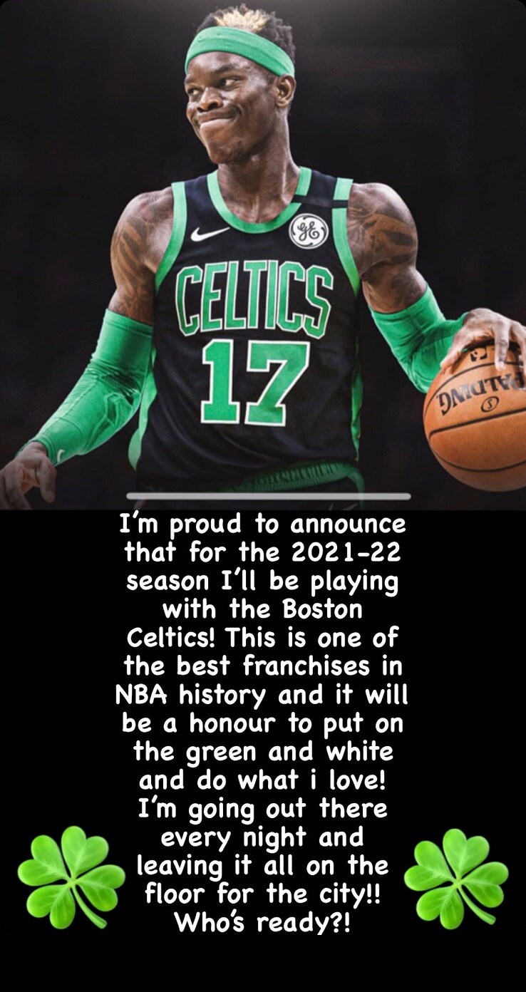 Il messaggio su Instagram con il quale il tedesco ha annunciato la sua firma per i Celtics