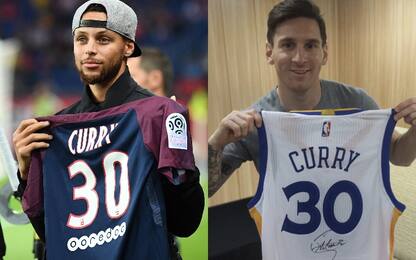 Il 30 di Messi al Paris piace molto a Steph Curry