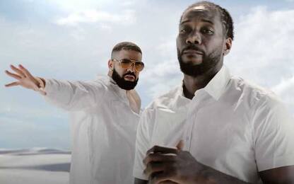 Kawhi compare nel video di Drake ed è leggenda