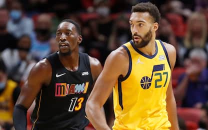 Utah Jazz-Miami Heat alle 23 su Sky Sport NBA