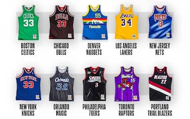 Qual è la maglia NBA più bella di sempre? VOTA QUI