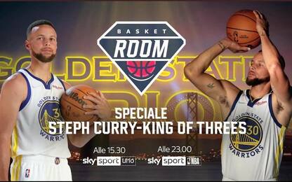"Steph Curry - King of Threes": lo speciale su Sky