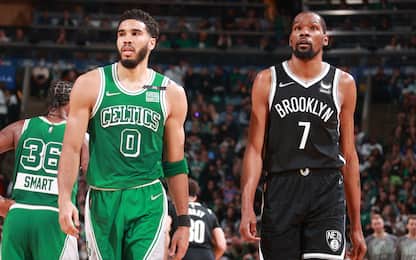 Celtics-Nets stasera in streaming alle 21.30