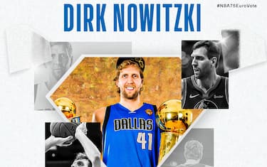 Nowitzki vince il premio All-Time European Moment