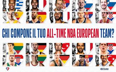 Top-10 degli europei all-time in NBA. VOTA QUI