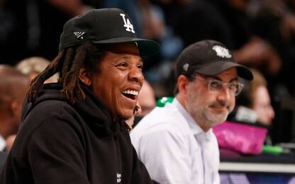 Jay Z a bordocampo pazzo per Irving&Durant. VIDEO