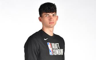 CHICAGO,IL - MAY 17: NBA Prospect, Gabriele Procida poses for a portrait during the 2022 NBA Draft Combine Circuit on May 17, 2022 in Chicago, Illinois. NOTE TO USER: User expressly acknowledges and agrees that, by downloading and or using this photograph, User is consenting to the terms and conditions of the Getty Images License Agreement. Mandatory Copyright Notice: Copyright 2022 NBAE (Photo by Chris Schwegler/NBAE via Getty Images)