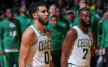 Tatum, spaventa la sua spalla. Brown: "Immaturi"