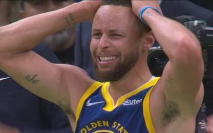 Le lacrime di Curry e il gesto di Iguodala. VIDEO