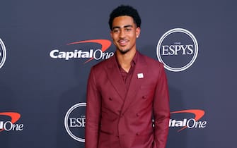 HOLLYWOOD, CALIFORNIA - JULY 20: Bryce Young attends the 2022 ESPYs at Dolby Theatre on July 20, 2022 in Hollywood, California. (Photo by Leon Bennett/Getty Images)