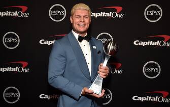 HOLLYWOOD, CALIFORNIA - JULY 20: Cody Rhodes, winner of WWE Moment of the Year, attends the 2022 ESPYs at Dolby Theatre on July 20, 2022 in Hollywood, California. (Photo by Alberto E. Rodriguez/Getty Images)