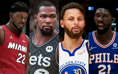 Quanto sono cambiati i giocatori su NBA2K