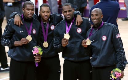 KD: "Team USA 2012 best all-time". Poi cancella