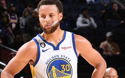 Tegola sui Warriors: Curry fuori diverse settimane