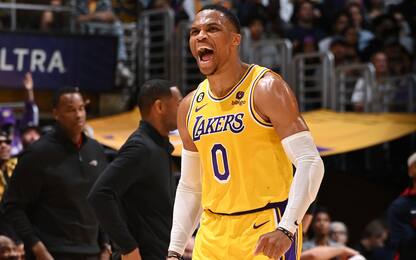 Ora i tifosi dei Lakers cantano "MVP" a Westbrook