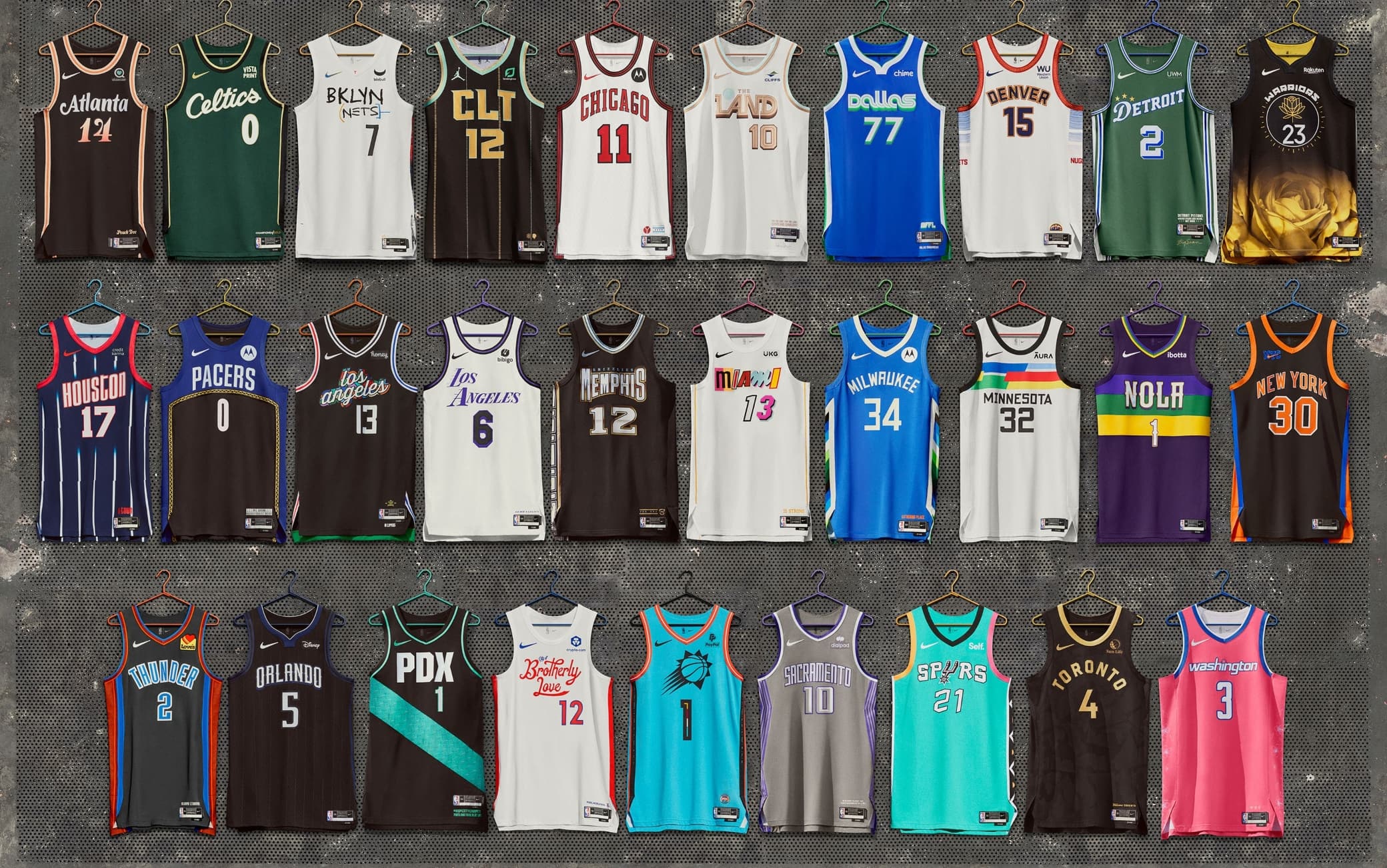 NBA, tutte le maglie City Edition le foto Sky Sport