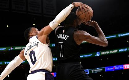 Westbrook, difesa&assist: i complimenti di Durant